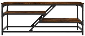 Mesa de centro 100x49x40 cm derivados madeira carvalho fumado