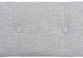 Conjunto de bancos 2 pcs erva marinha cinzento