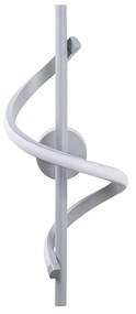 Candeeiro de Parede Likma - Cinzento - 16x41x25 cm