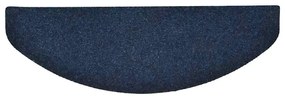Tapetes de escada autoadesivos 5 pcs 65x21x4 cm azul-marinho