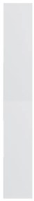 Estante 67x24x161 cm derivados de madeira branco