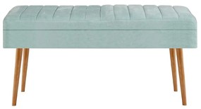 Banco Vina – Atlantic Pine e Pistachio Green – 90 x 46 x 40 cm