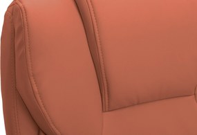 Cadeira de Escritório Texas Couro Sintético Castanho Claro