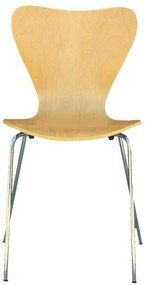 Conjunto de 4 Cadeiras de Jantar JACOB – 43x52x84 cm – Empilháveis, Es