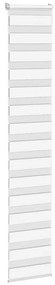 Cortina de zebra 45x200 cm largura do tecido 40,9 cm poliéster