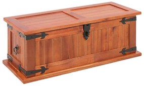 Arcas de arrumação 3 pcs madeira de acácia maciça