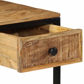 Mesa 105x50x75 cm Madeira Sólida de Manga