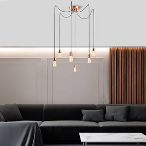 Candeeiro de Teto Kabluni – Cobre – 126 cm x 102 cm