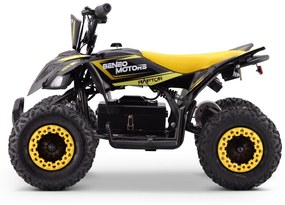 Moto 4 elétrica para crianças ATV Motors Raptor 800W Amarela