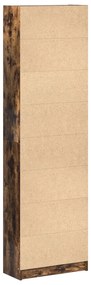Guarda-roupa Carvalho Fumado 55x25x189 cm Madeira de Engenharia