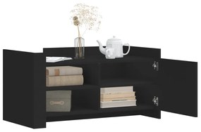 Mesa de centro 100x50x50 cm derivados de madeira preto