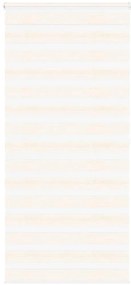 vidaXL Cortina de zebra 95x200 cm largura do tecido 90,9 cm poliéster