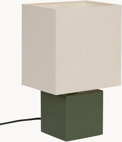 Candeeiro de mesa com base em madeira de faia Zam