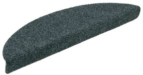 Tapetes de escada adesivos 20 pcs 56x17x3 cm verde