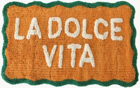 Tapete de banho de algodão La Dolce Vita
