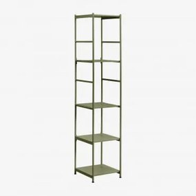 Estante 45x45 Cm Em Ferro Elviah Verde Azeitona Intenso - Sklum