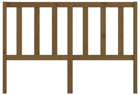 Cabeceira de cama 166x4x100 cm pinho maciço castanho mel