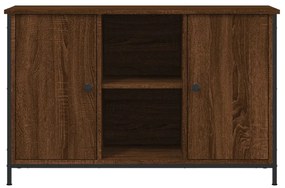 Móvel de TV 100x35x65 cm derivados de madeira carvalho castanho