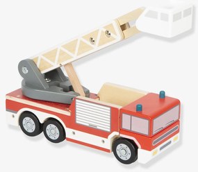 Carro de Bombeiros com Escada Rotativa small foot vermelho