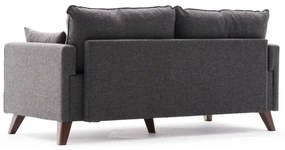 Sofá de 2 Lugares Bella – Antracite – 177 x 85 x 81 cm