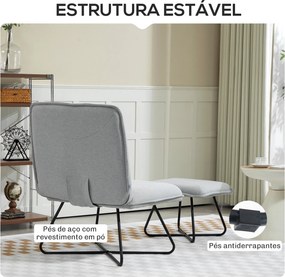 Poltrona Sala de Estar com Apoio para os Pés Poltrona Relax sem Apoio