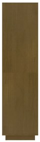 Estante/divisória 40x35x135 cm pinho maciço castanho mel