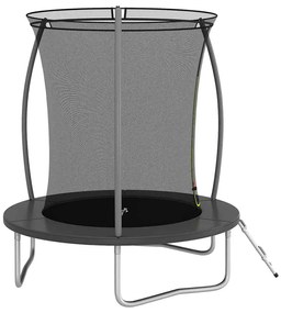 Conjunto de trampolim redondo 183x52 cm 80 kg