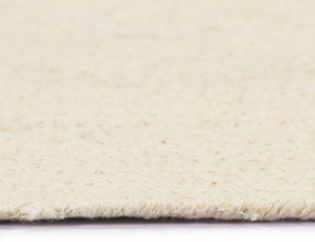 Individuais de mesa 4 pcs em algodão liso 38 cm redondo natural