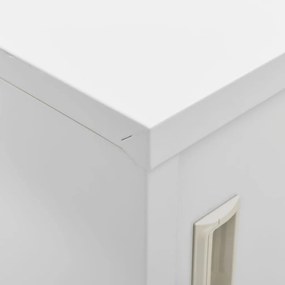 Cacifo 90x45x92,5 cm aço cinzento-claro