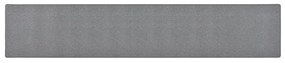 vidaXL Tapete/passadeira 50x300 cm cinzento-escuro