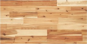 vidaXL Tampo p/ móvel de WC 80x40x4 cm acácia maciça acabamento a óleo