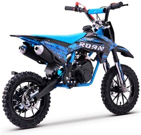MINI MOTO Crianças MINICROSS gasolina 49cc Roan CRF 10/10" 3.5cv Azul