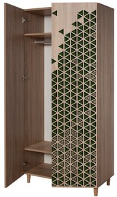 Guarda-roupa Stil – Carvalho Sonoma – 90x192x52 cm