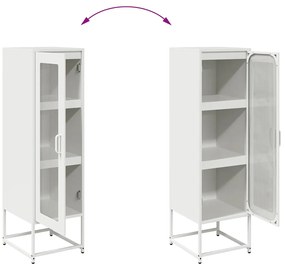 Móvel alto 36x39x123 cm aço laminado a frio branco