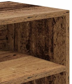 Estante madeira velha60x30x71,5 cm derivados de madeira