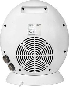 Aquecedor com lareira de 1500W, 35 x 31 x 18 cm Branco