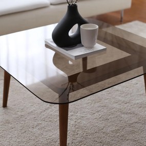 Mesa de Café Smart - Bronze - 80x40x80 cm