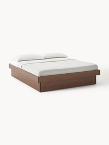 Cama em madeira com gavetas Sato