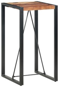 vidaXL Mesa de bar 60x60x110 cm madeira acácia maciça