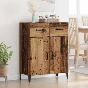 vidaXL Buffet Madeira antiga 34 x 69.5 x 90 cm Madeira processada