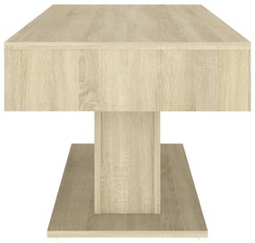 Mesa de centro 96x50x45 cm derivados de madeira carvalho sonoma