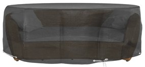 Capa p/ espreguiçadeira ilha 10 ilhós Ø236x67 cm redondo
