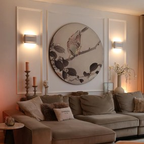 Aplique industrial branco 2 luzes - Coen