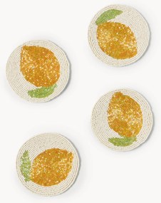 Bases para copos Lemon, conjunto de 4