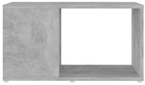 Móvel de TV 60x24x32cm derivados de madeira cinzento cimento