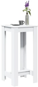 Mesa de bar 51x50x103,5 cm derivados de madeira branco