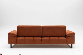 Sofá-cama de 3 Lugares Mustang – Laranja – 239x99x83 cm