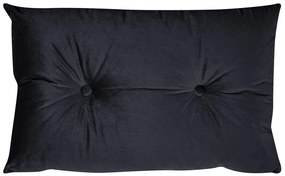 Sofá-cama de 2 lugares em veludo preto VESTFOLD Beliani