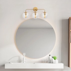 Aplique de Parede Horn – Dourado – 56 x 21 x 27 cm