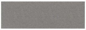 Painel de parede 12 pcs 90x30 cm tecido 3,24 m² cinza-claro